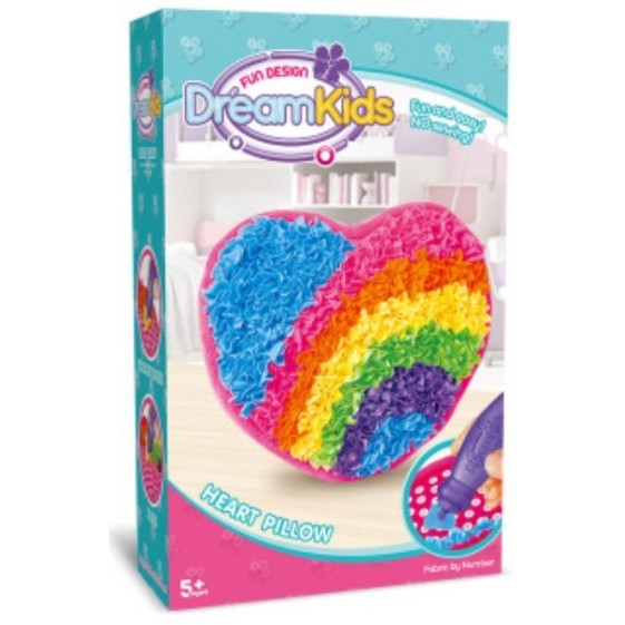 Set creatie perna pentru copii, Dream Kids, Inima [5]