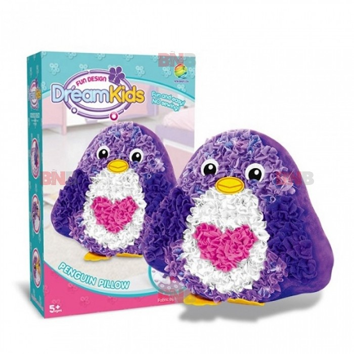 Set creatie perna pentru copii, Dream Kids, Pinguin [2]