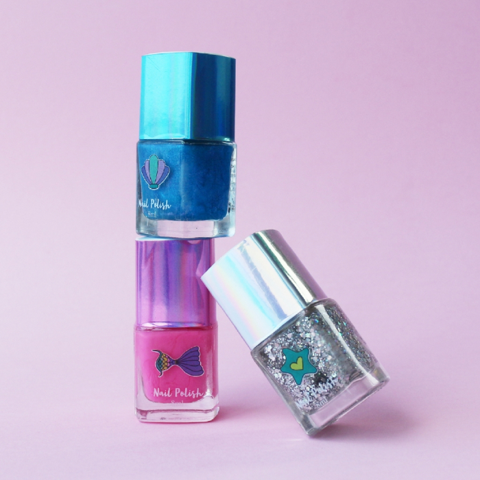 Set de 3 oje pentru fetite Mermaid Glitter Create It! 8 ml [3]