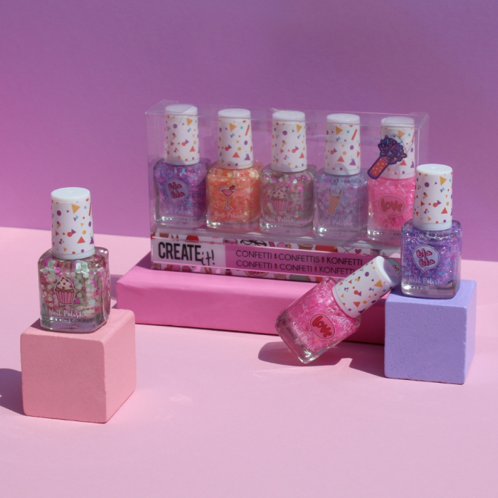 Set de 5 oje pentru fetite Confetti 8 ml Create It! [4]