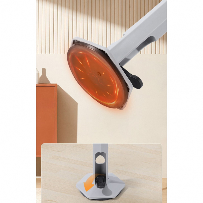 Set de Box cu Minge, Flippy, cu Ventuza de Prindere, Extensibil, Inaltime Reglabila 130-152 cm, pentru Copii si Adulti, Minge de 11 cm, Portocaliu [5]