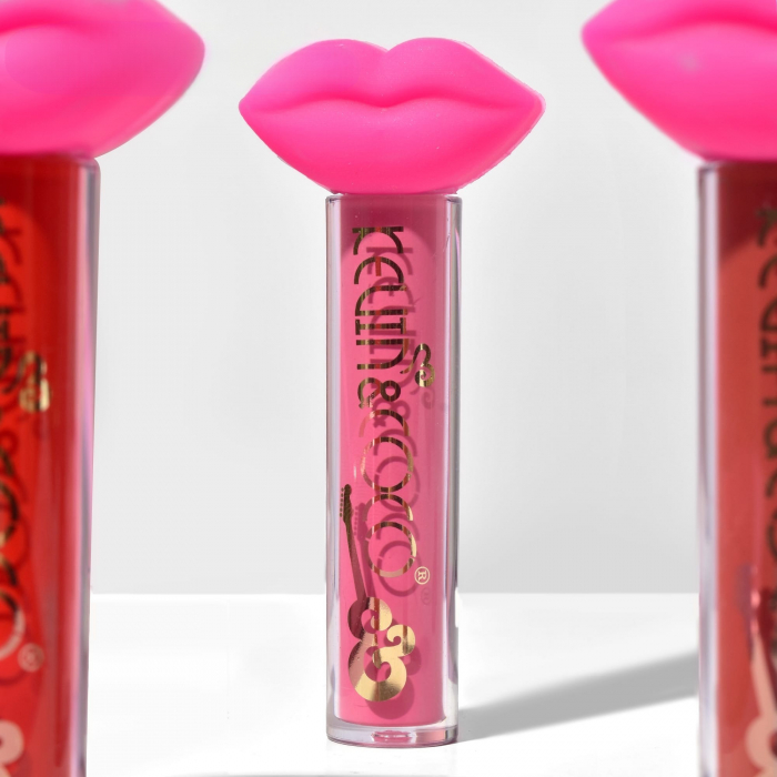 Set de Buze, KEVIN &amp; COCO, Punk Rock, 6 Lip Gloss-uri, 19.3 x 12 cm, Roz/Maro [6]