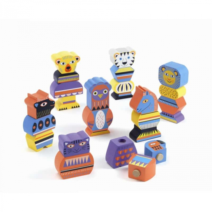Set de construit figurine animale Zetribu, Djeco [1]