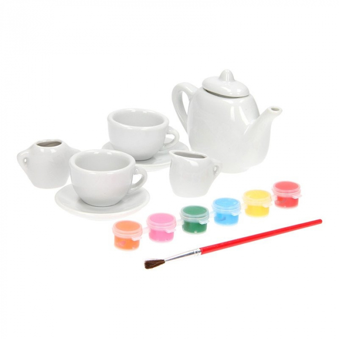 Set de creatie pictura pe portelan, 6 culori [2]