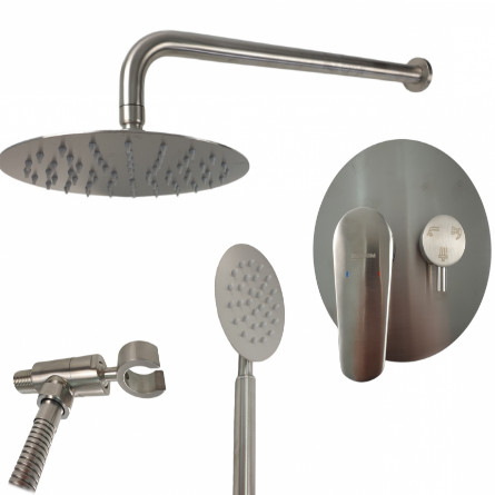 Set dus incastrabil MIXXUS MAX-003, Diametru para dus 200 mm [6]