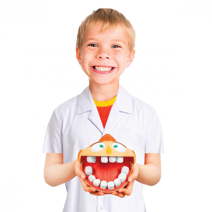Set de joaca cu plastilina, Crafy, Doctorul Maseluta Junior, 12 piese [6]