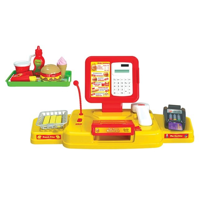 Set de joaca supermarket cu casa de marcat si accesorii [1]