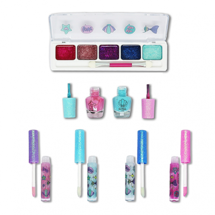 Set de machiaj pentru fetite cu glitter Mermaid Create It! [2]