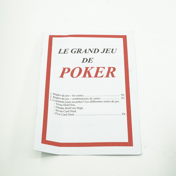 Set de Poker Complex cu 200 de jetoane Flippy, Include 2 seturi de carti, Texas Hold`em set, portabil, cutie depozitare [7]