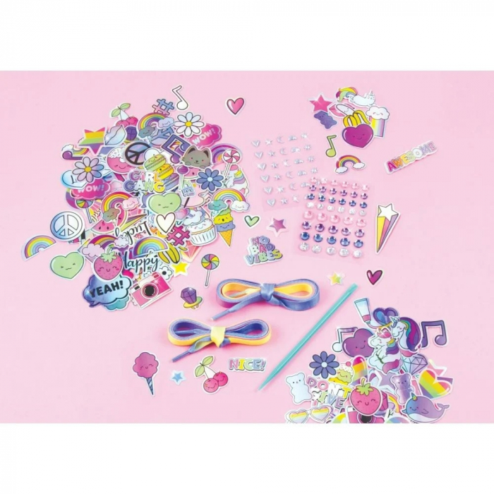 Set de stickere pentru incaltaminte, Make It Real, Rainbow [5]