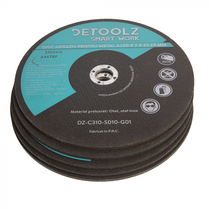 Set disc abraziv pentru metal 230 mm (10/set) [1]