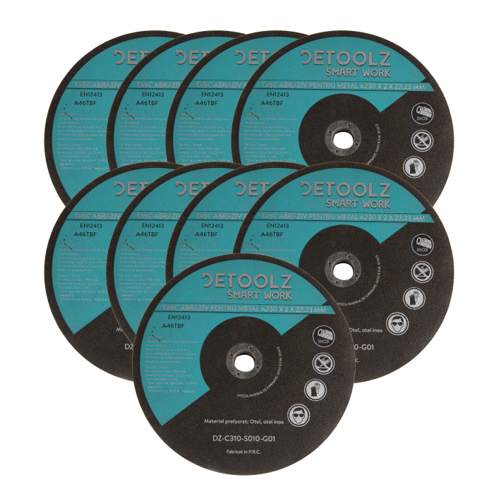 Set disc abraziv pentru metal 230 mm (10/set) [3]