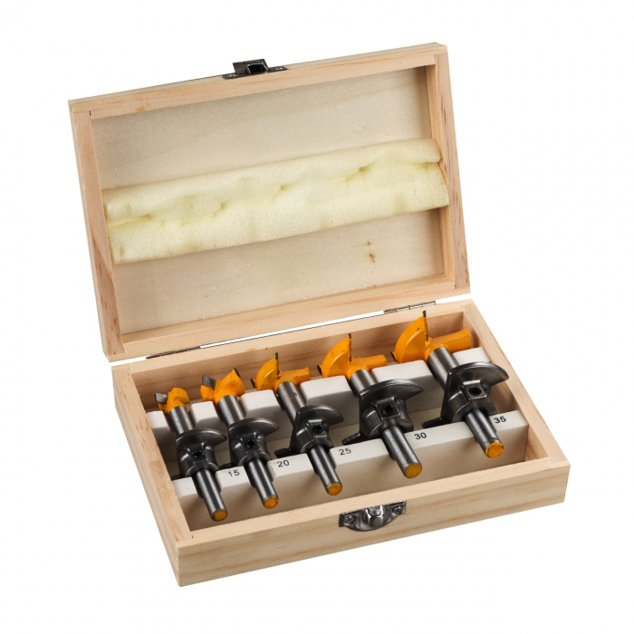 Set Freze Forstner 5 buc 15- 35mm ROTOR RBF5 [1]