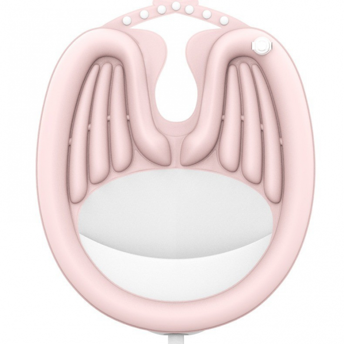 Set Gonflabil pentru Spalat pe Cap, Flippy, pentru Copii, Femei Insarcinate si Varstnici, 81 x 60 x 38 cm, Ajustabil, Roz [7]