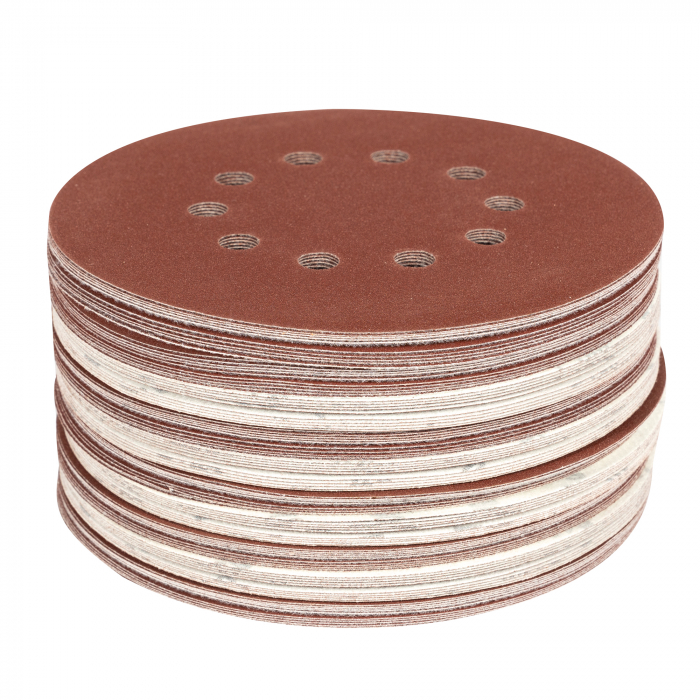 Set hartie abraziva 215mm P180 10 gauri, slefuitor [1]