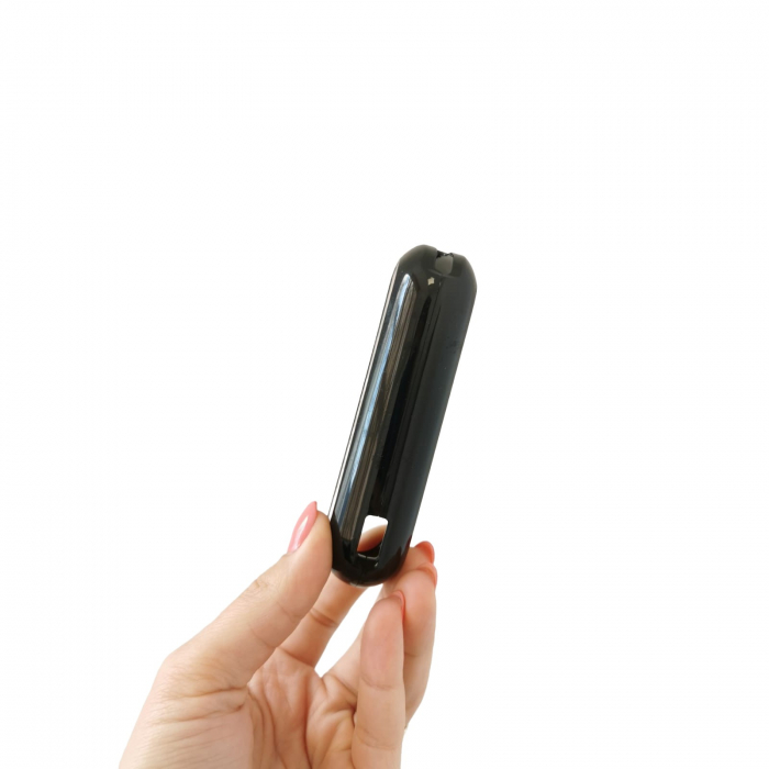 Set Husa Si Capac Plastic Flippy, pentru IQOS Iluma, de Protectie, Capac Magnetic, Anti Soc si Zgarieturi, 20 gr, 12 x 4 x 2.5 cm, Model Emblema Auto, Rosu/Negru [5]
