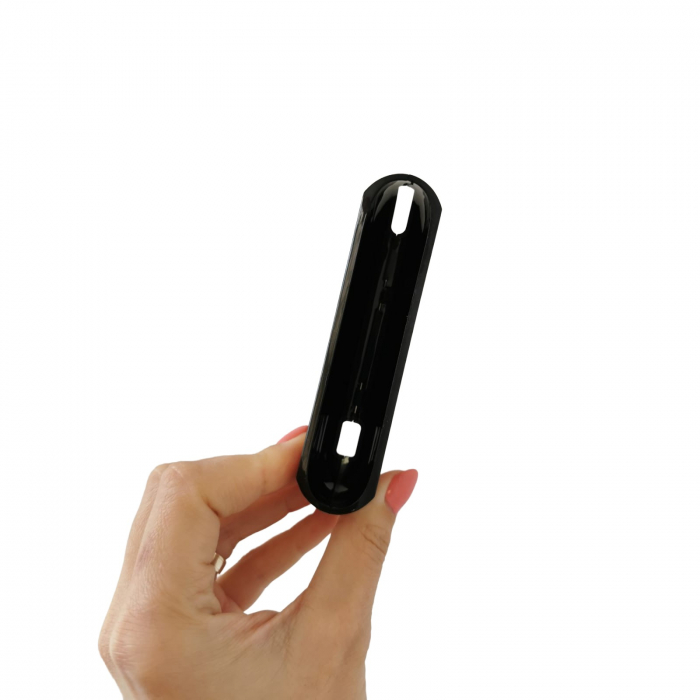 Set Husa Si Capac Plastic Flippy, pentru IQOS Iluma, de Protectie, Capac Magnetic, Anti Soc si Zgarieturi, 20 gr, 12 x 4 x 2.5 cm, Model Emblema Auto, Rosu/Negru [4]