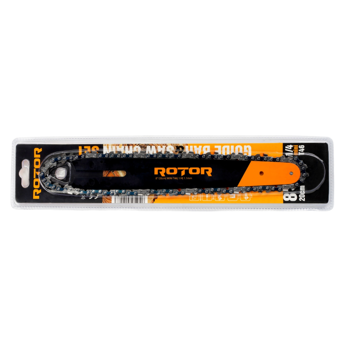 Set lama + lant drujba 8″/20 cm 46T Pas 1/4 1.1 mm ROTOR [2]