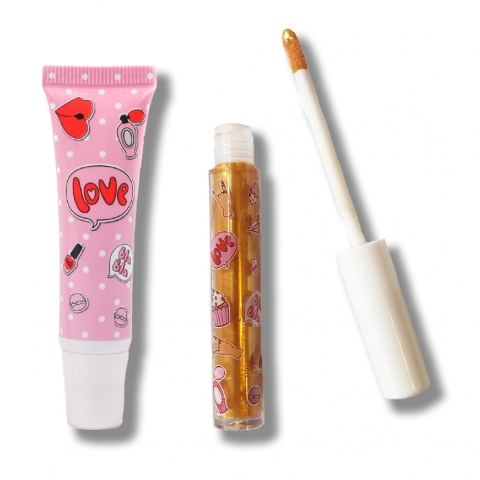 Set luciu de buze si sclipici pentru corp Create It! Diverse culori [8]