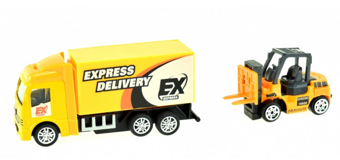 Set machete Toi-Toys,  Camion si stivuitor [2]