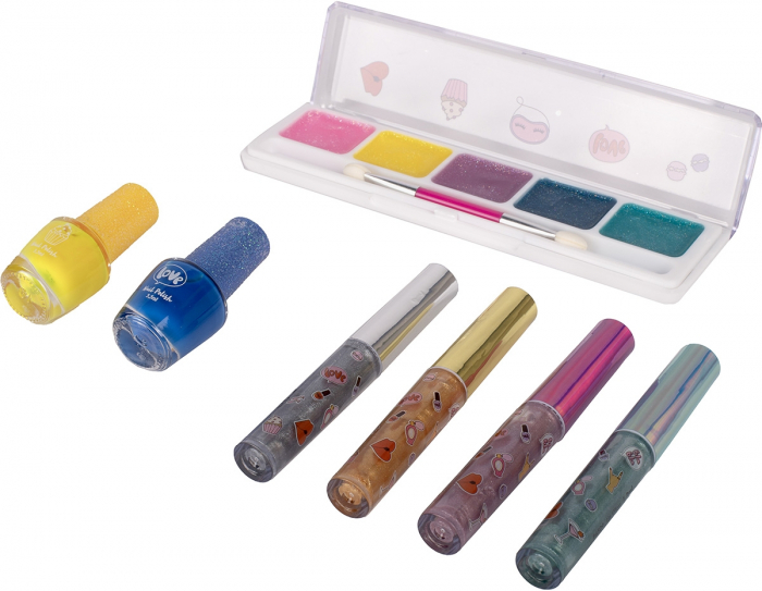 Set machiaj 7 piese Metallic pentru fetite Create It! [3]