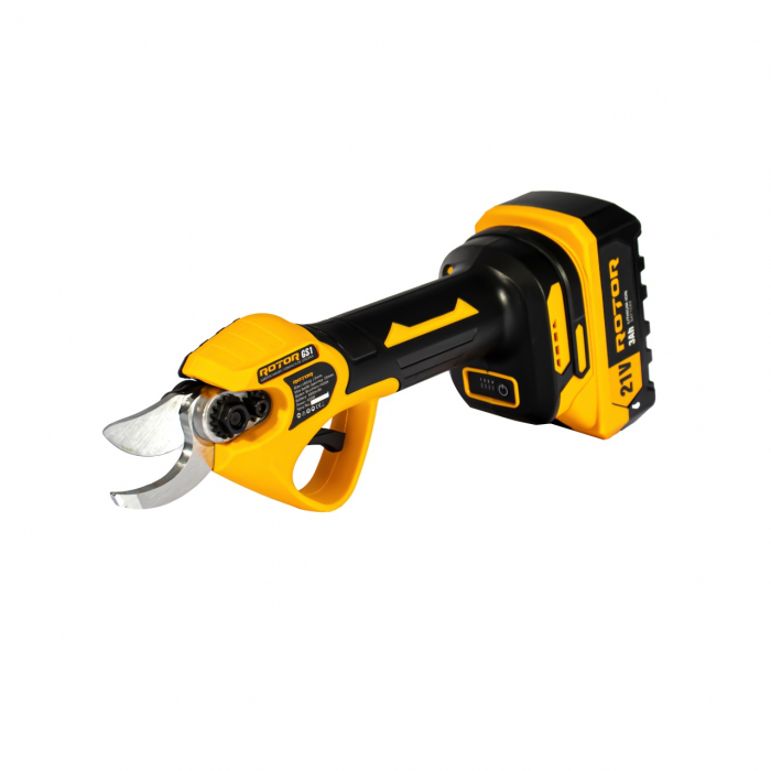 Set mini fierastrau CS1 si Foarfeca de gradina GS1 pe acumulator ROTOR, 500 W,600 W 4500 rot/min, 21 V 3 Ah [5]