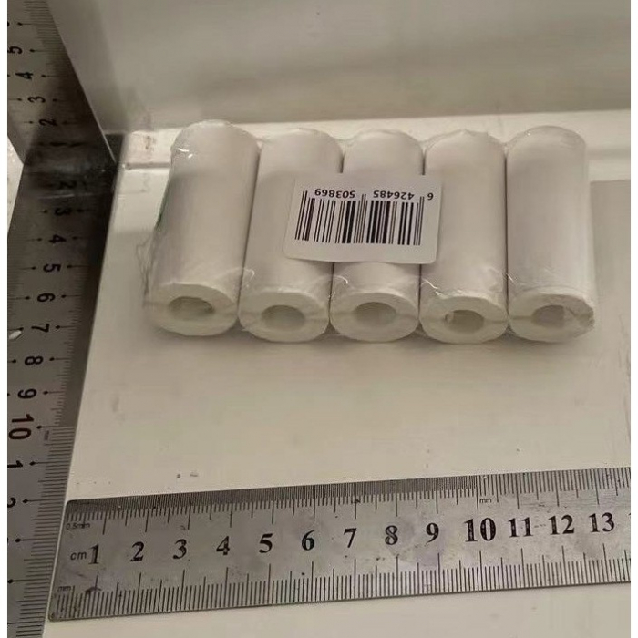 Set Mini Imprimanta Foto Portabila, Flippy, Include: 1x Set de Markere, 5x Role de Hartie Termica, 5x Role Hartie Adeziva, Incarcare USB, Bluetooth, Print Alb-Negru, Model Pisica, Roz [4]