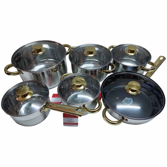 Set Oale din Inox 12 piese BL-1246 [3]
