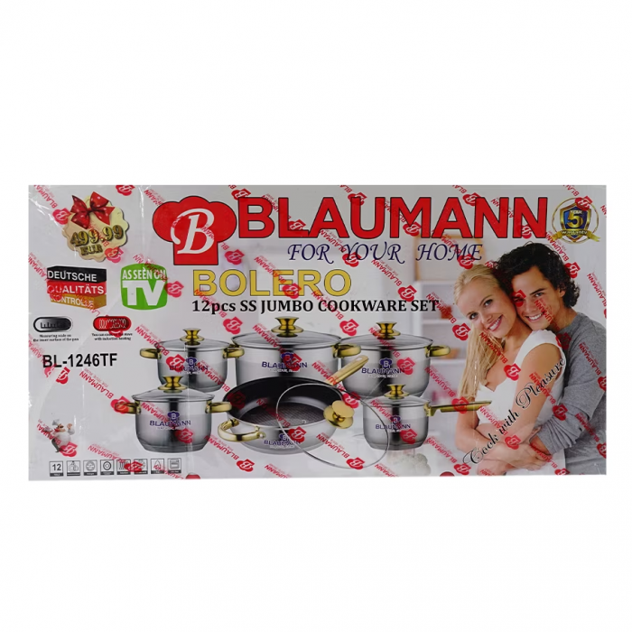 Set Oale din Inox 12 piese BL-1246 [2]