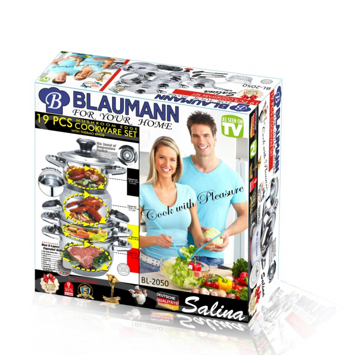 Set Oale din Inox 19 piese BL-2050 [2]