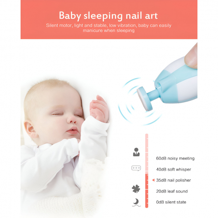 Set Pila Electrica pentru Copii si Bebelusi, Flippy, ABS, 6 Accesorii, cu Lumina LED, Albastru Alb [7]