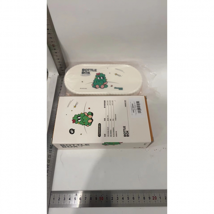 Set 7 Piese de Spalat/Uscat Biberoane, Flippy, Portabil, Peri de Silicon, pentru Tetine, Suzete, Biberoane, Paie, Cutie Inclusa, 20 x 9.5 cm, Portocaliu [2]