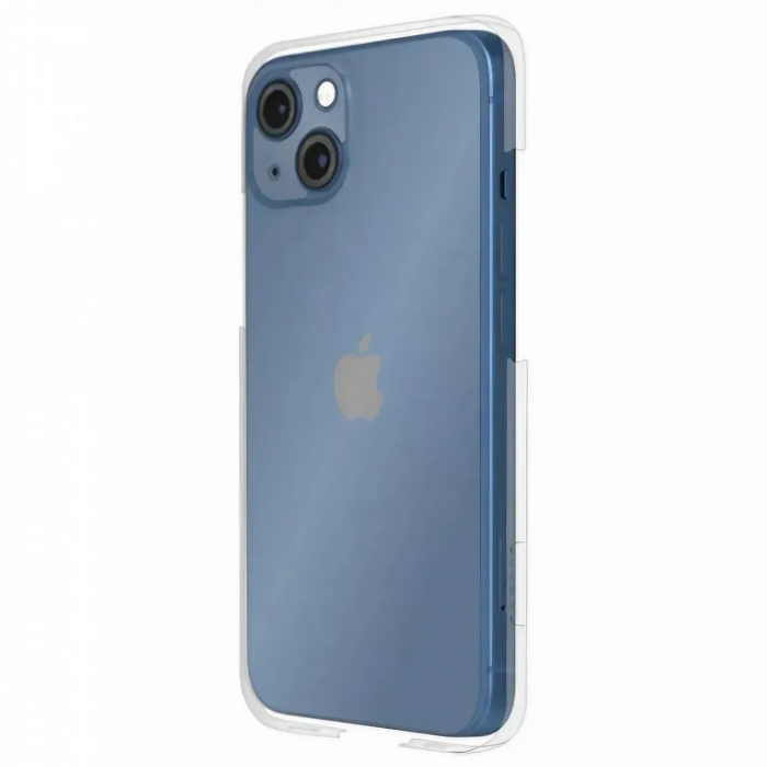 Set protectie 360 Flippy environment Mobile pentru iPhone 12 Pro, protectie ecran, spate, laterale, Transparent [3]