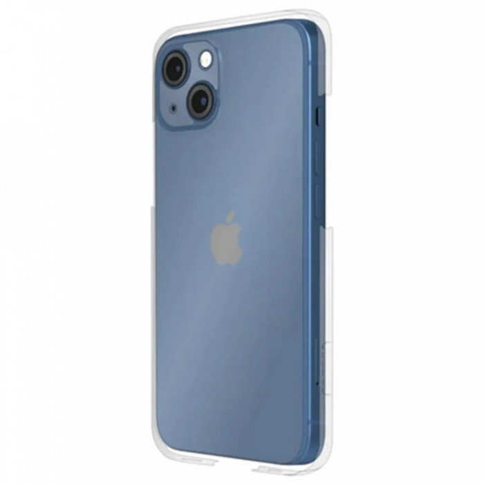 Set protectie 360 Flippy environment Mobile pentru iPhone 14 Pro Max, protectie ecran, spate, laterale, Transparent [3]
