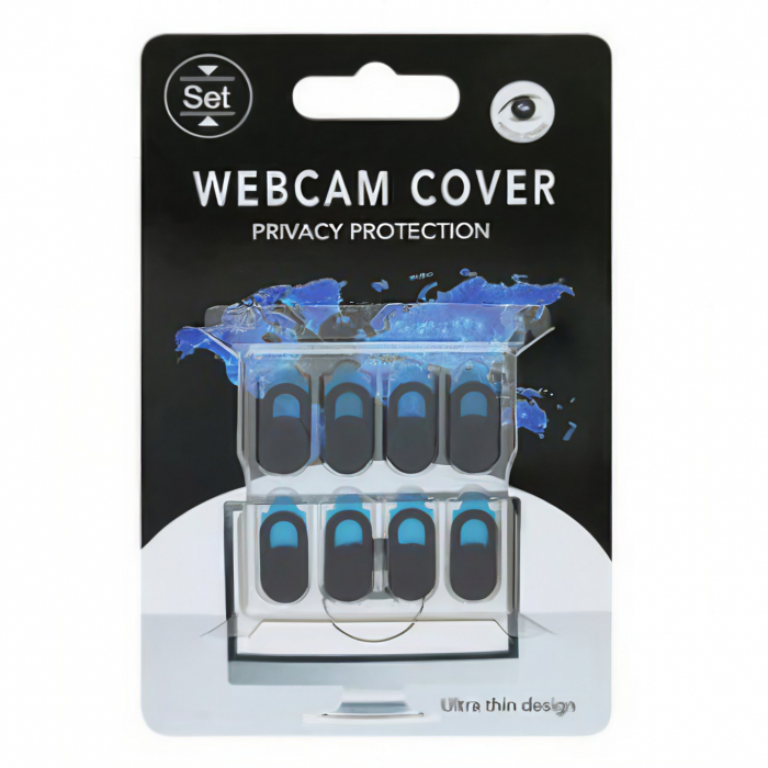 Set protectii camera, Flippy, 8 buc, negru [1]