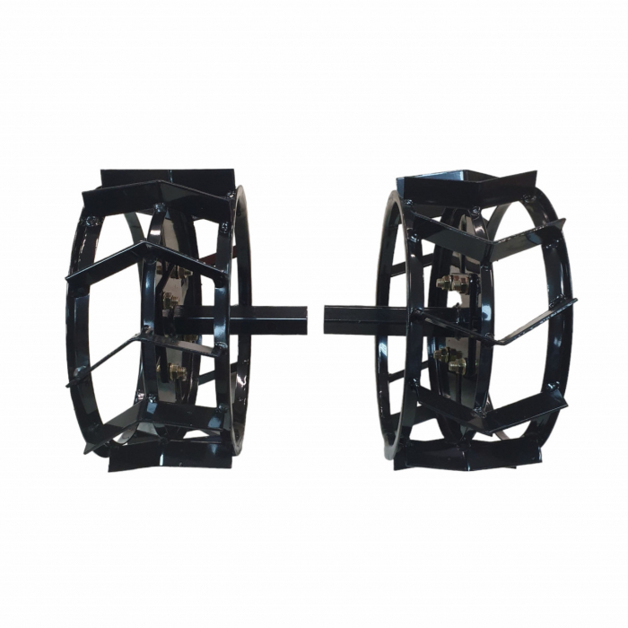 Set roti metalice 300x135 cu manicot, 23 de axe, Elefant [3]