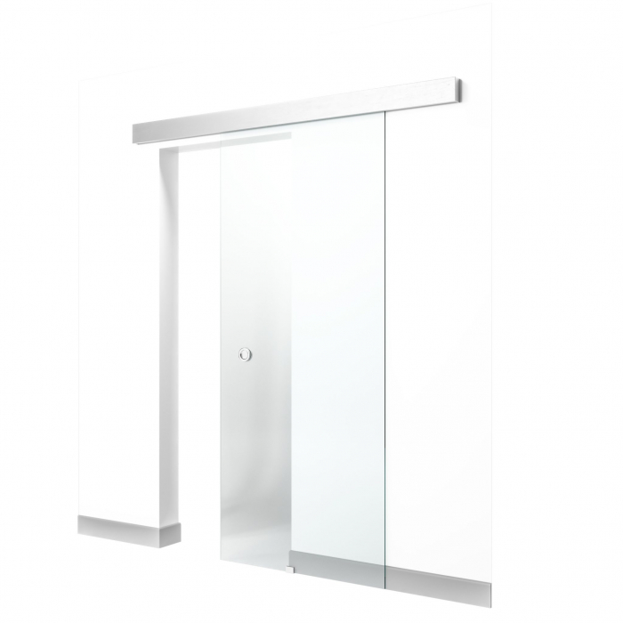 Set usa glisanta sticla RS120, sablat, 85x205x0.8 cm [3]