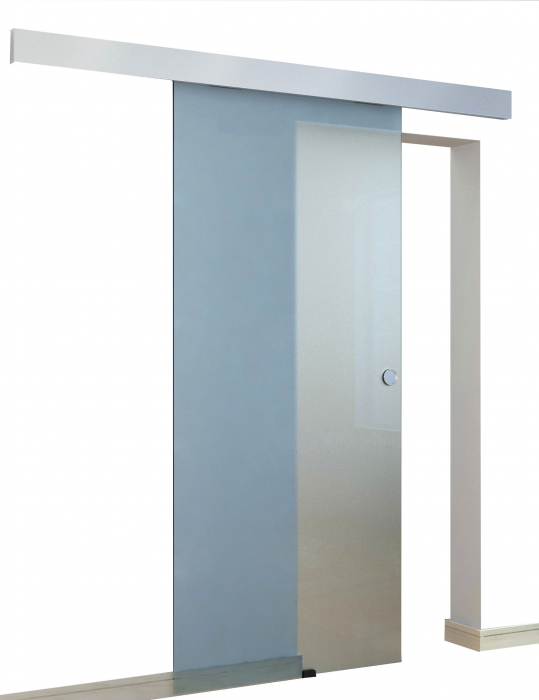 Set usa glisanta sticla RS120, sablat, 85x205x0.8 cm [5]