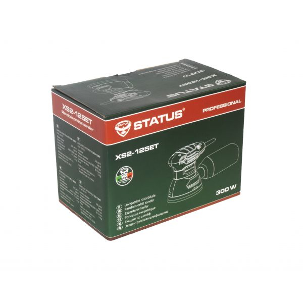 Slefuitor Orbital cu excentric Status XS2-125ET, 300 W, 12000 Rpm, Ø125 mm [2]