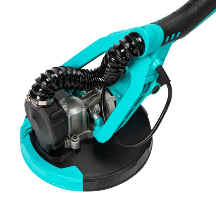 Slefuitor pentru perete extensibil cu aspirator, 750 W, 1600 Rpm, Ø215 mm [3]