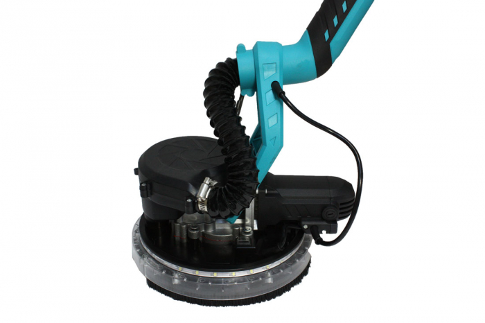 Slefuitor pentru pereti pliabil cu LED, 750 W, 1700 Rpm, Ø215 mm [8]