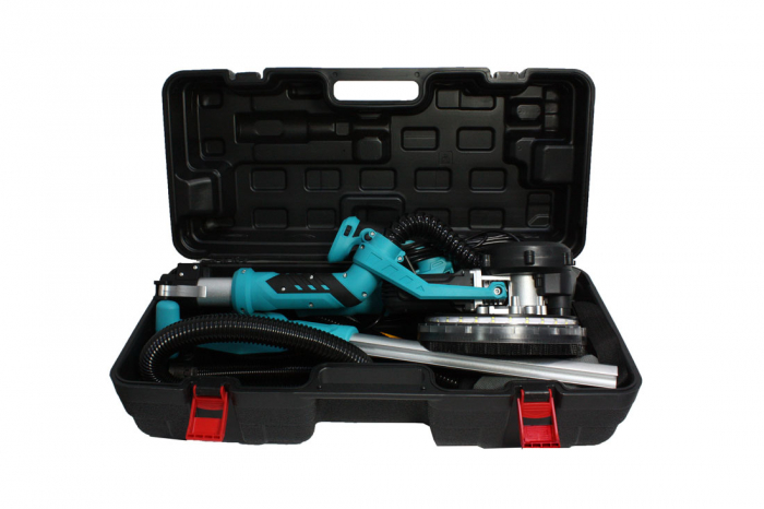 Slefuitor pentru pereti pliabil cu LED, 750 W, 1700 Rpm, Ø215 mm + Aspirator umed uscat Detoolz 1250W [4]