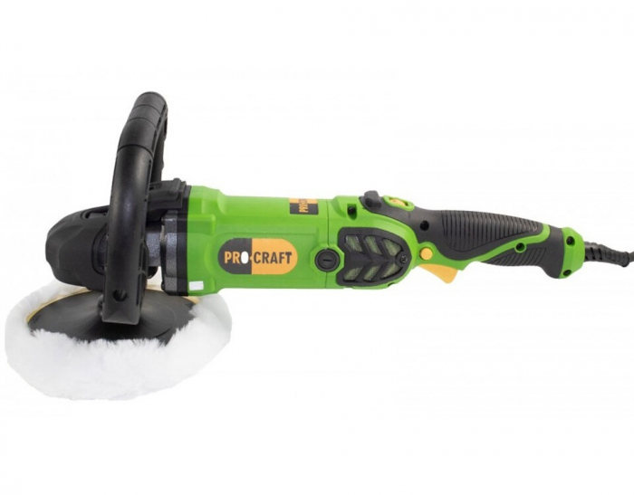 Masina de lustruit Procraft PM1400, 1400 W, 600-3200 Rpm, 180 mm [2]