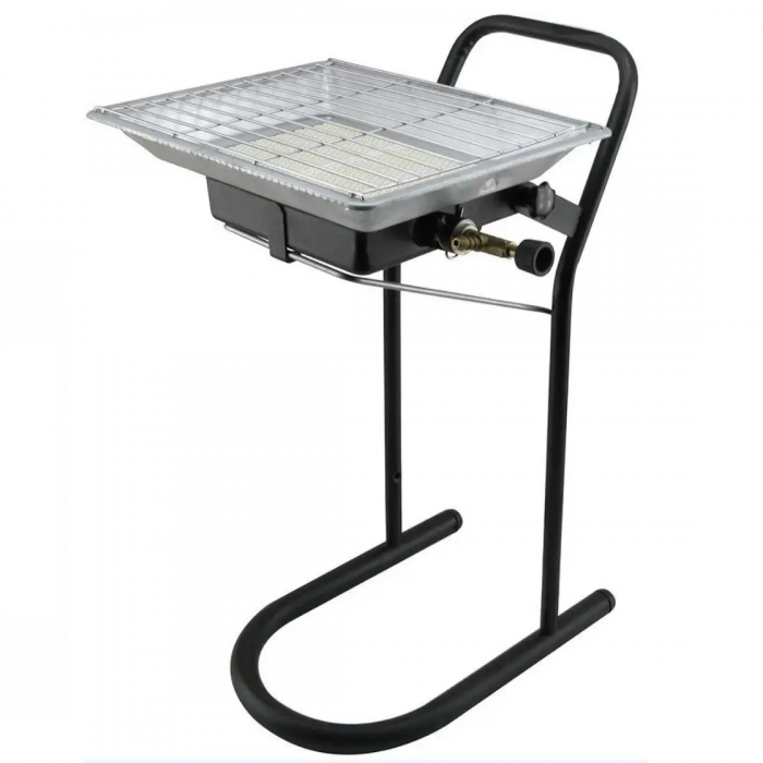 Soba cu arzator mare cu suport, 3500 W, 220 g/h, Invelis din tabla galvanizata [2]