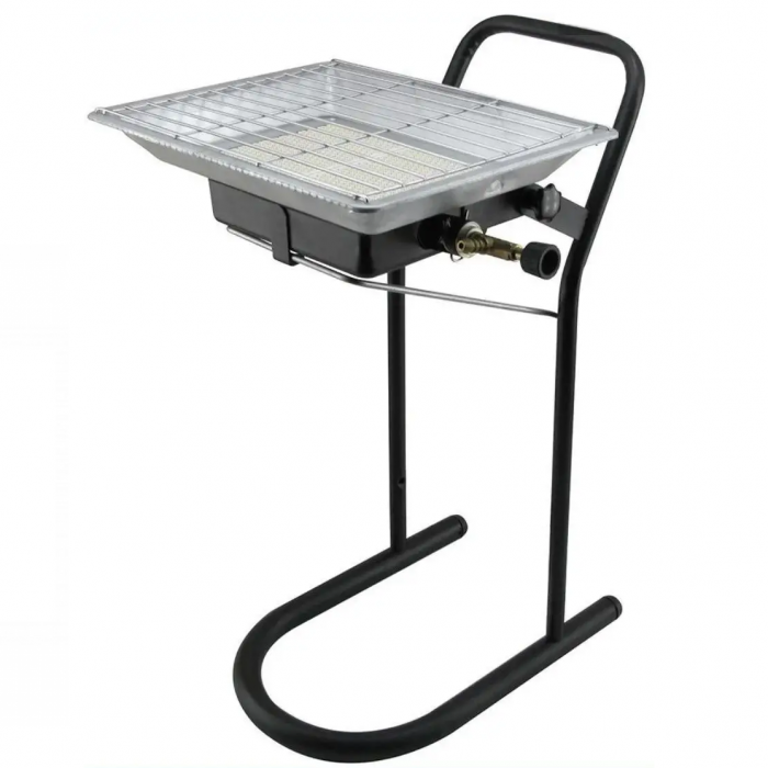 Soba cu arzator mare cu suport, 3500 W, 220 g/h + Kit reglabil gpl RH-10 + Tub flex 2M+2 Coliere [2]