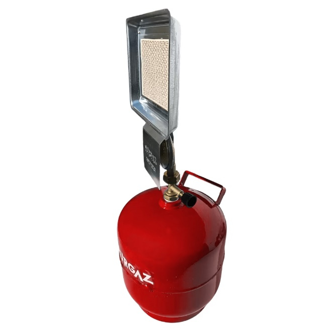 Soba cu arzator mica, 1500 W, 110 g/h + Butelie camping 5L Craft-Tec MX018 + Ceas de butelie [3]