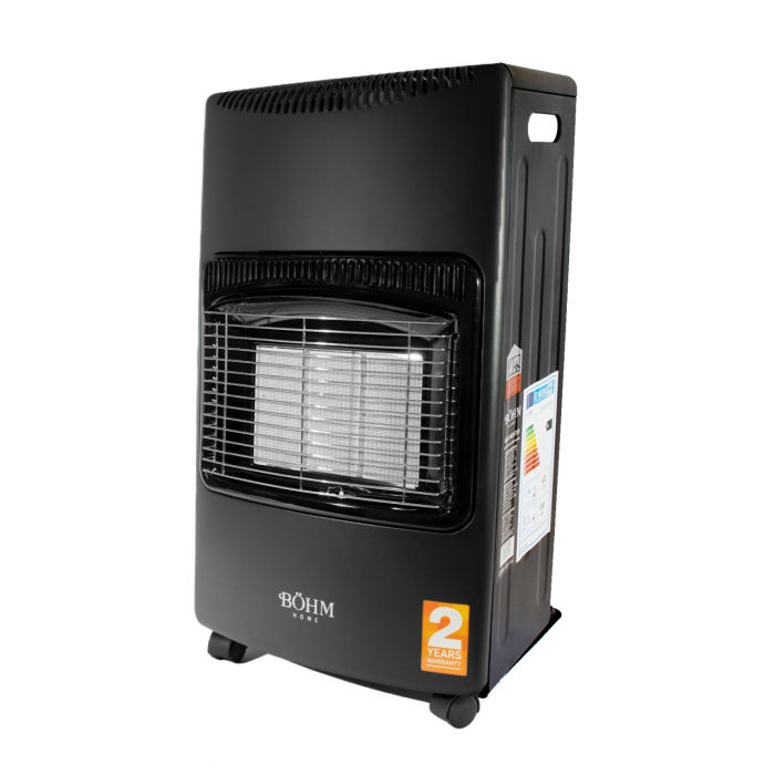 Soba pe gaz GPL pliabila BoHM BF-003B , 4,20 kW , 3 trepte de putere , 20-80 m² , Regulator GPL + Furtun GPL 1,5 m [2]