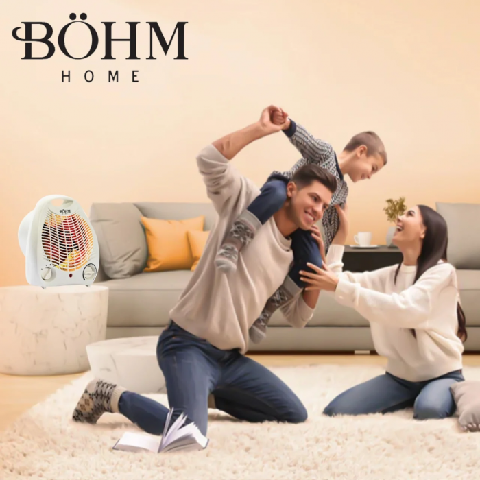 Aeroterma electrică BFH-801 BÖHM , 3 trepte de putere 750/1000/2000W , suprafata de incalzire 20-25 m² [4]