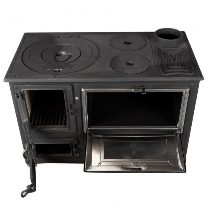 Soba pe lemne 6.7kW Fantazia Lux, cos dreapta [5]