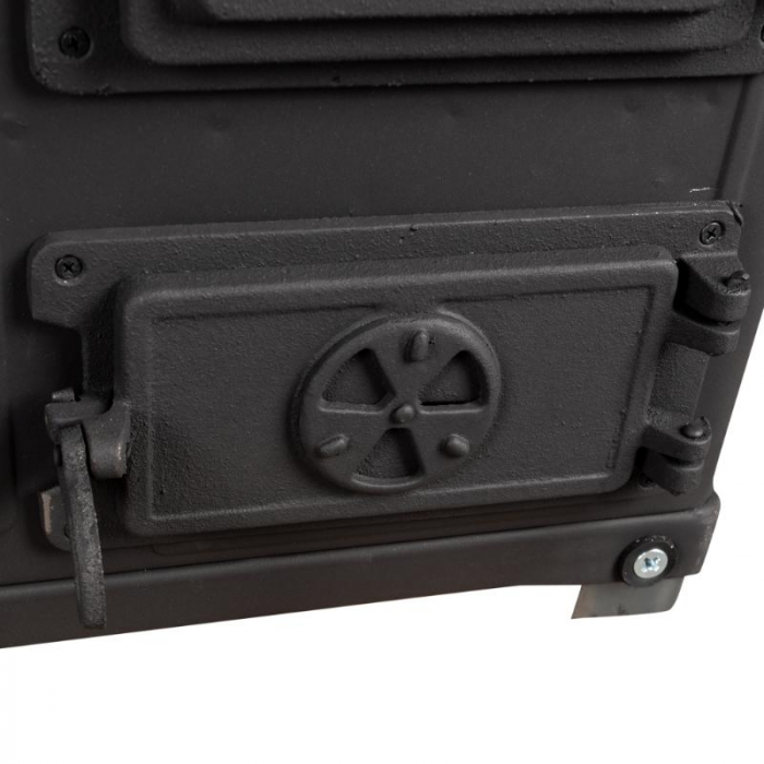 Lichidare de stoc Soba pe lemne 6.7kW Fantazia Lux, cos stanga [4]